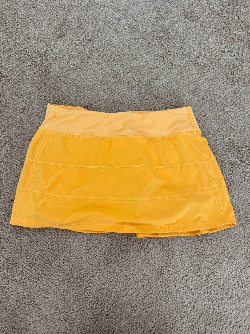 lululemon athletica Yellow Athletic Skort